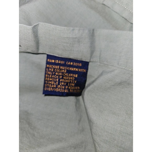 Vintage Y2K Tommy Hilfiger Dress Shirt 32-33 Men's Button Up Long Sleeve - Picture 8 of 9